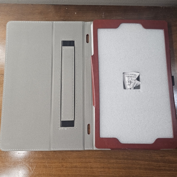 NWT Moko Vintage Style Brown Leather Case - Fire HD 10 - Picture 3 of 4